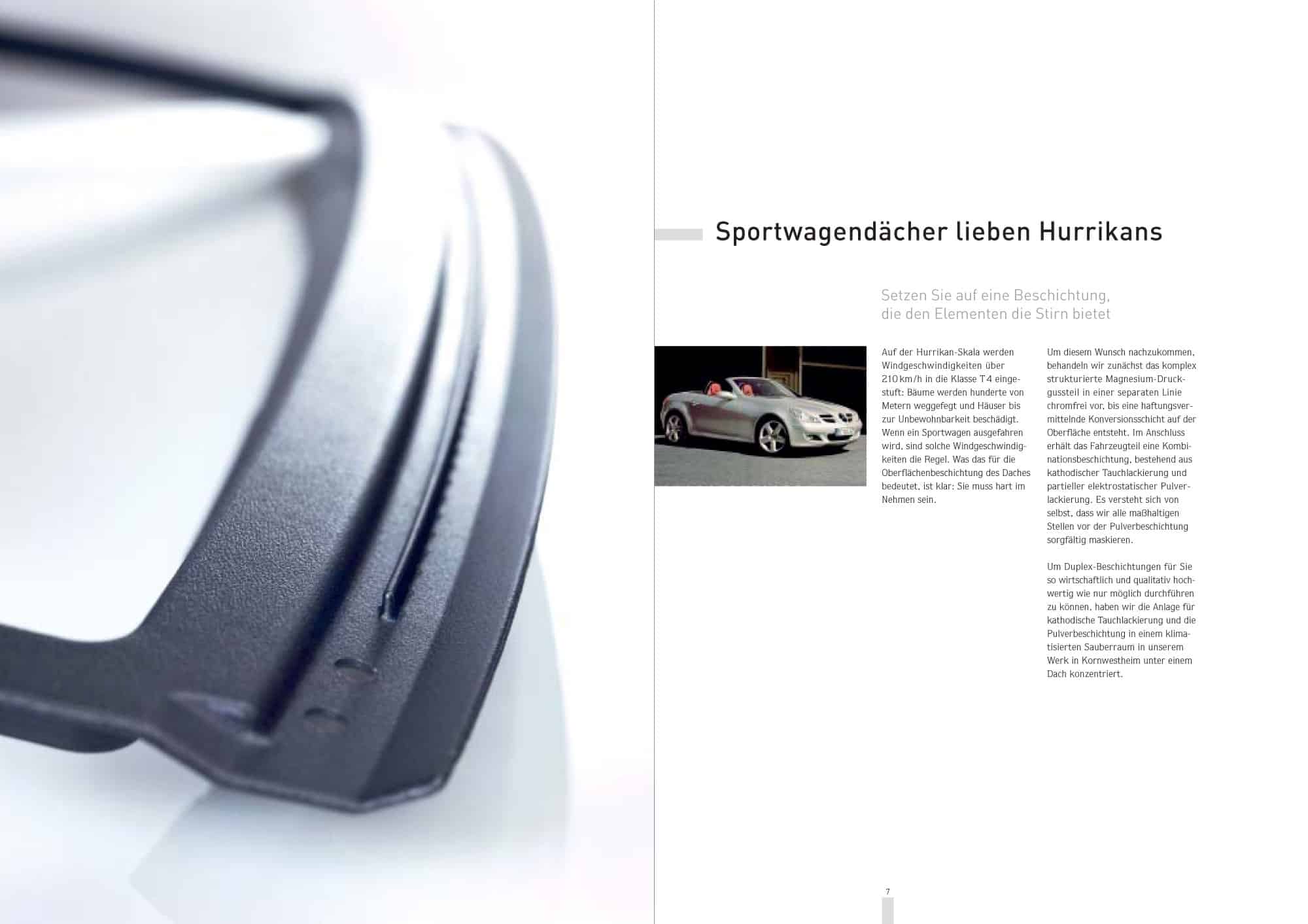 Imagebroschüre für Autozulieferer Benseler